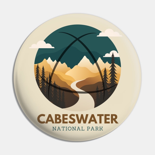 Cabeswater National Parl Pin by RockyCreekArt