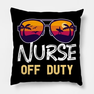 Nurse Off Duty Pillow