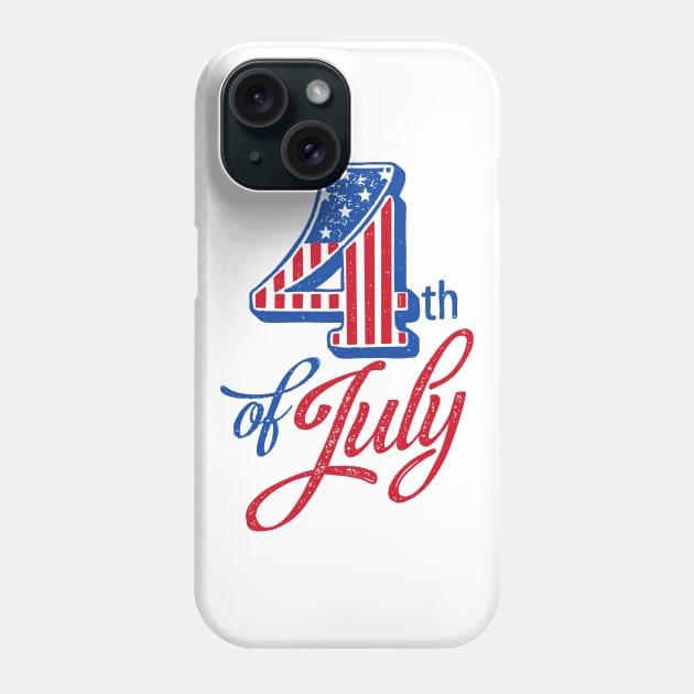 4th of July - Independence Day Phone Case by valentinahramov