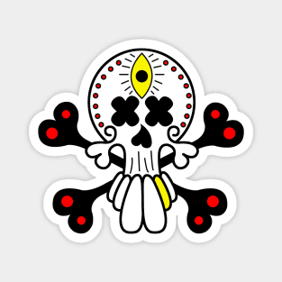 All Seeing Skull Magnet