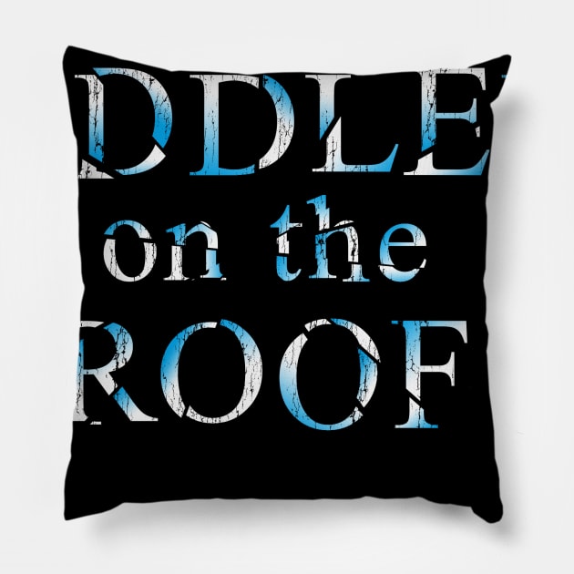 FIDDLER ON THE ROOF (a la "Phantom of the Opera") Pillow by jywear