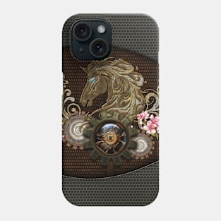 This unique steampunk horse Phone Case