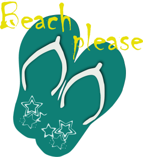 Beach Please Magnet