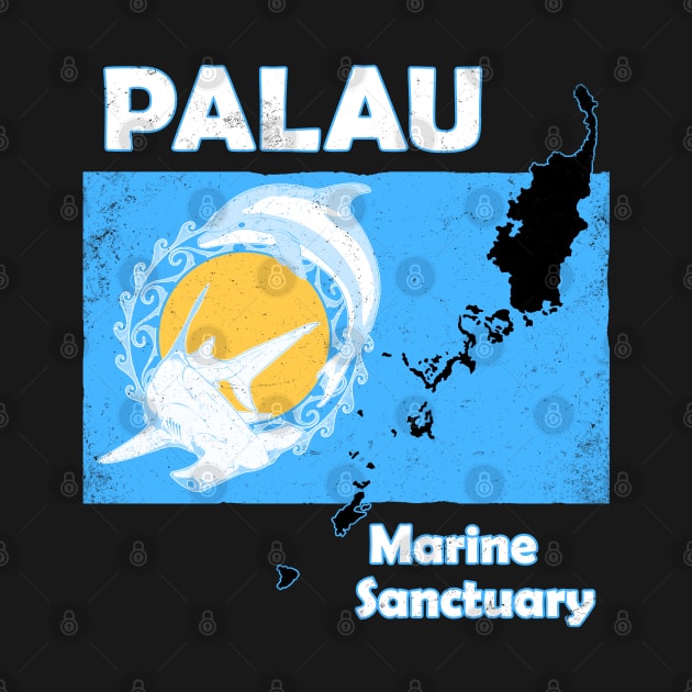 Palau Marine Sanctuary by NicGrayTees