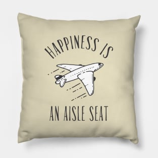 Air Travel Aisle Seat l Pillow