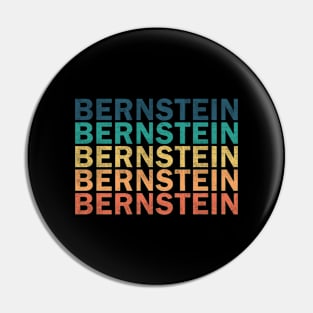 Bernstein Name T Shirt - Bernstein Vintage Retro Name Gift Item Tee Pin