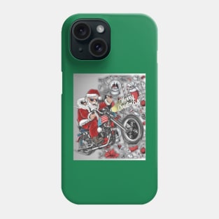 Santa Rider Phone Case