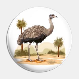 Ostrich Pin