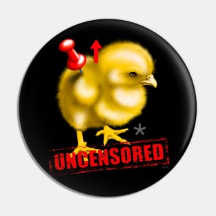 Pin Up Chick Uncensored Pin