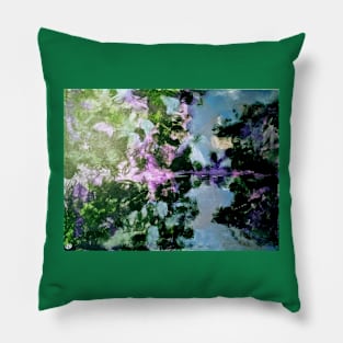 Homage to Monet Pillow