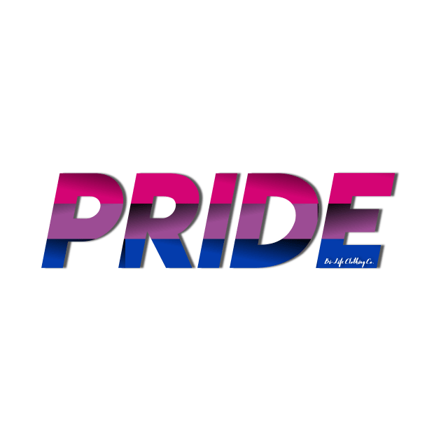 LGBTQ+ PRIDE: Bi-Sexual Pride Flag by BiLifeClothingCo