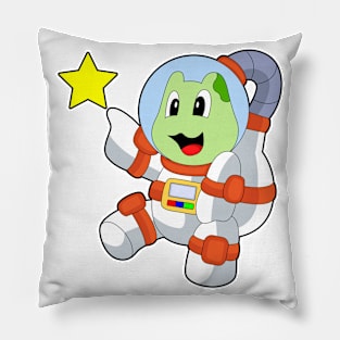 Turtle Astronaut Space Pillow