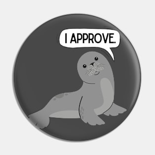 Seal of Approval Pin
