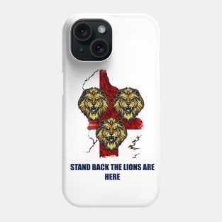 England Euro 2021 Lions, Stand back p2 Phone Case