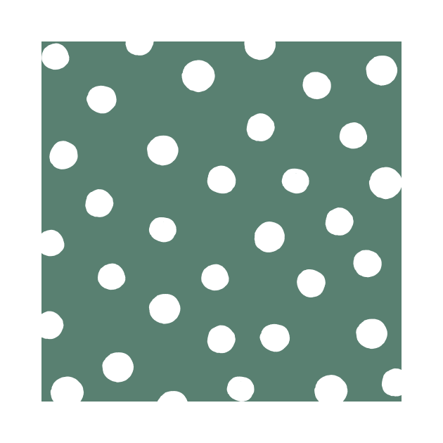 Random dots - green by wackapacka