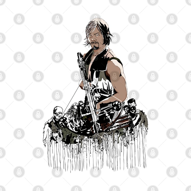 Daryl Dixon by huebucket