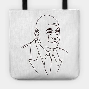 Crying Michael Jordan Meme Tote