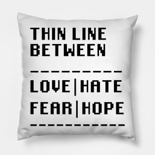 Thin Line Pillow