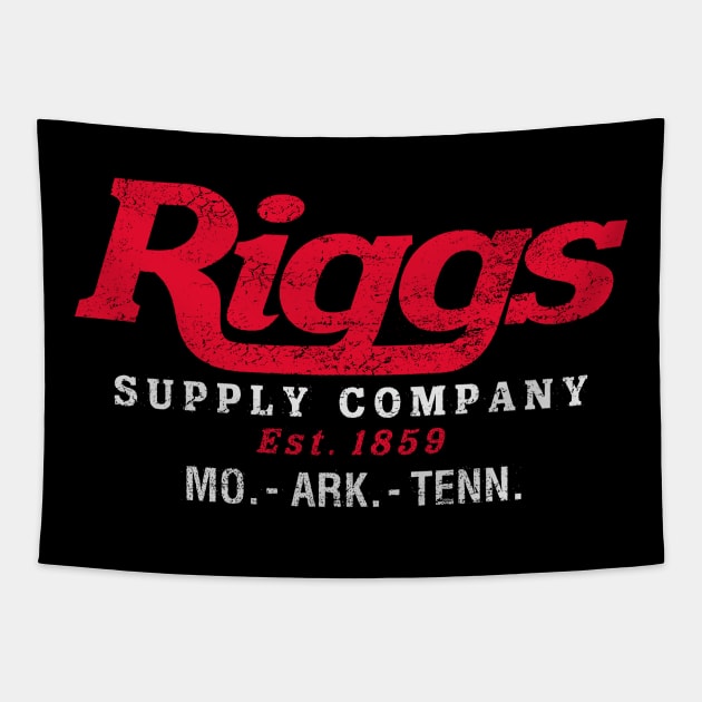 Riggs Supply Company (drk shirts) Tapestry by rt-shirts
