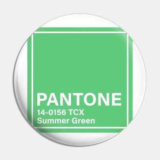 pantone 14-0156 TCX Summer Green Pin