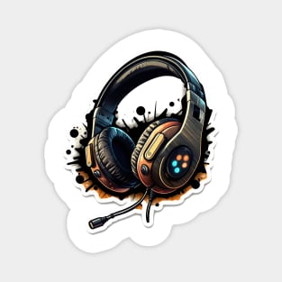 Cartoon gaming headphones Magnet