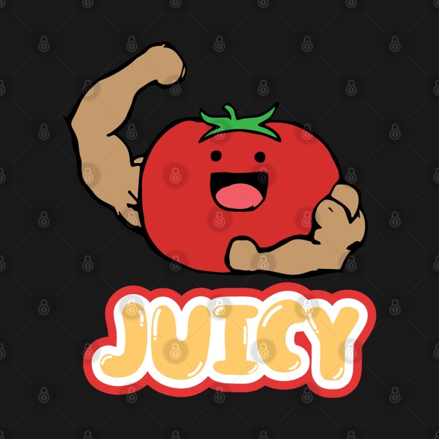 Juicy tomato exercise and bodybuilding shirt by 1323FitnessCo