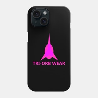 TRI-ORB WEAR PINK SMALLER FORM LOGO WITH FIT LOGO Phone Case