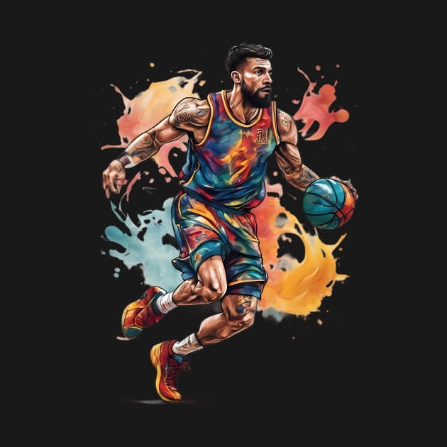 Basketball Art by animegirlnft