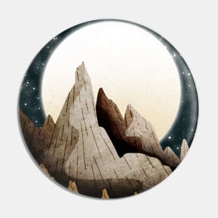 The Mountainous Outcrop Pin