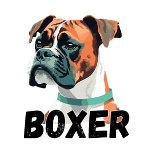 Boxer dog Design for dog lovers T-Shirt