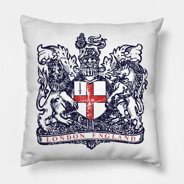 London England Pillow by Artizan