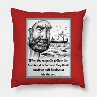 Eric Cantona Caricature Pillow