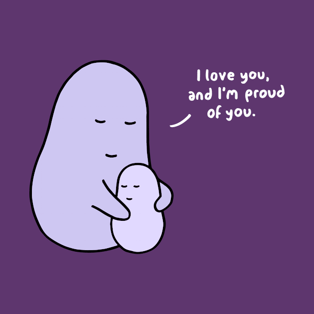 Hug - I Love You (Grape) by ImperfectLife