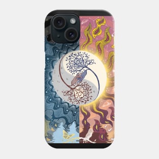 YinYang SunMoon Phone Case