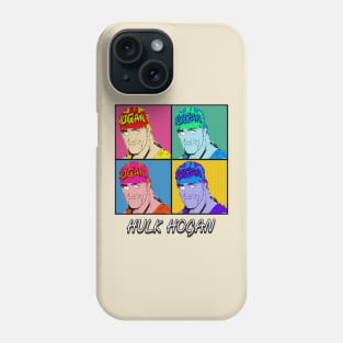 Hulk Hogan 80s Pop Art Style Phone Case