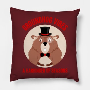 Groundhog Pillow