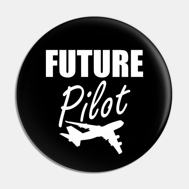 Future Pilot Pin by KC Happy Shop