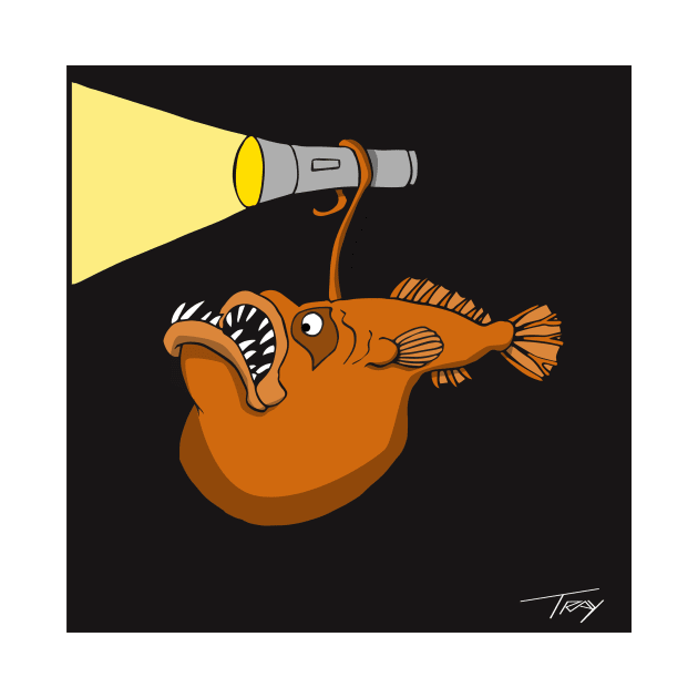 Angler Fish by Wickedcartoons