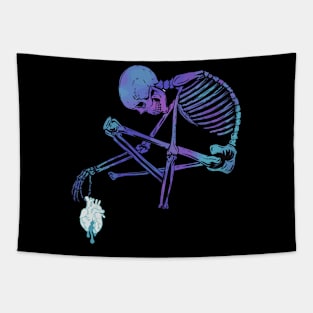 Galaxy skeleton Tapestry