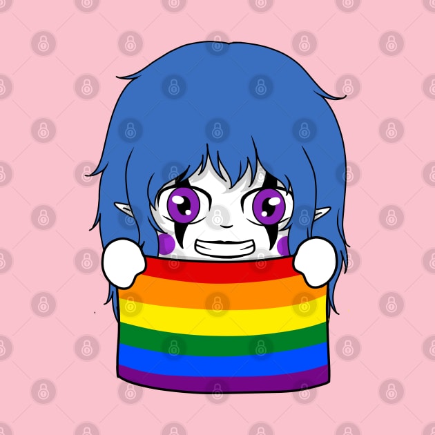 creepypasta pride chibi candy pop by LillyTheChibi