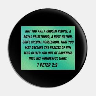 Bible Verse 1 Peter 2:9 Pin