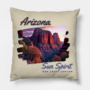 Arizona Sun Spirit Oak Creek Canyon Pillow