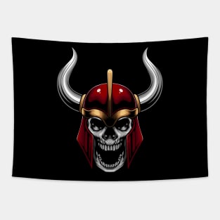 Viking Skull 1.2 Tapestry