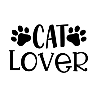 Cat Lover, Cat Paws. Cute Kitty Lover Design. T-Shirt