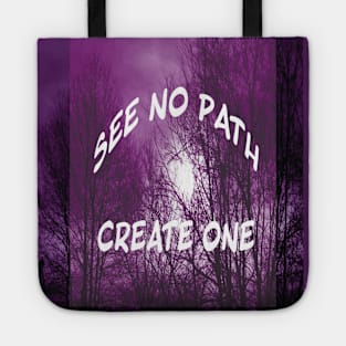 Find your Path quote Tote