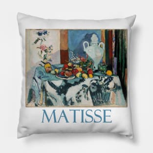 Blue Still Life by Henri Matisse Pillow