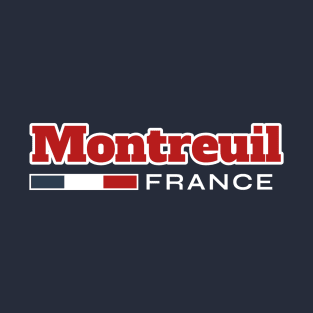 Montreuil France Retro T-Shirt