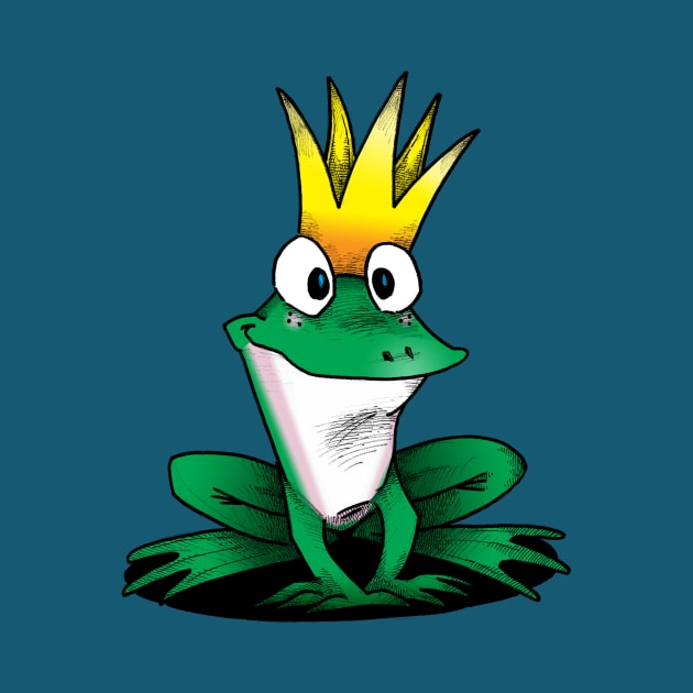 Frog King by inkninja