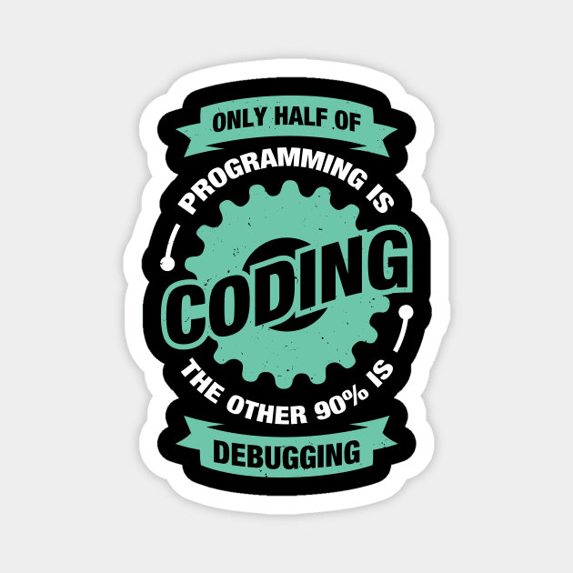 Programming Coding Programmer Gift Magnet by Dolde08