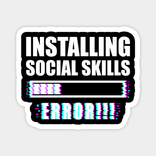 installing social skills - ERROR- Magnet